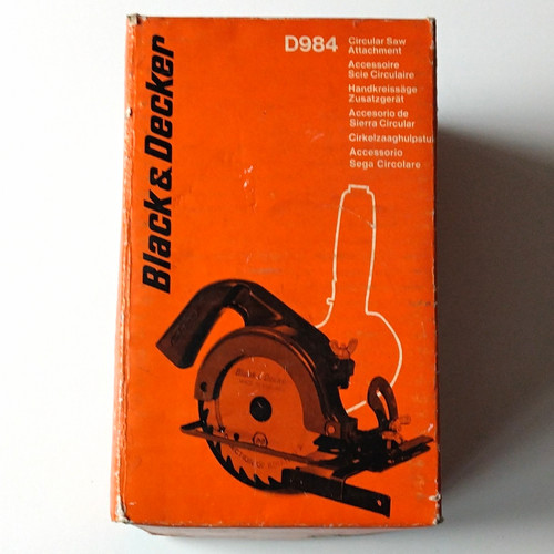 Vintage black decker d984 - decker,