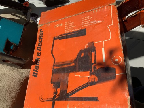 Vintage black decker d986 - black,