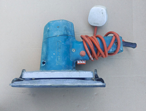 Vintage black decker sander - black, &