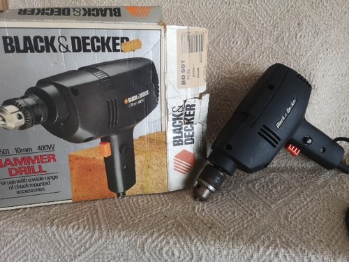 Vintage electric hammer drill - vintage,