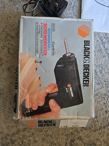 Vintage black decker - black,