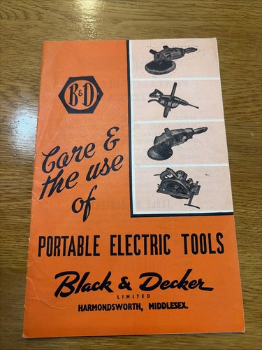 Black decker tools - black, electric