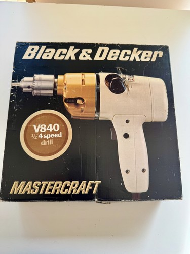 Black and decker vintage - black,