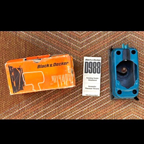 Vintage black decker - vintage, d988