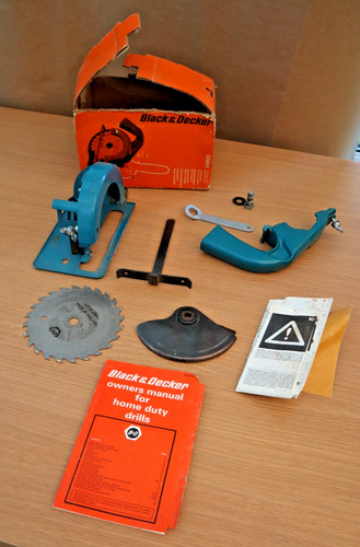 Vintage black decker d984 - black,