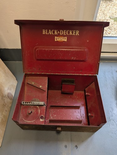 Vintage black and decker - vintage, drill